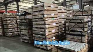 صفيحة صفيح إلكتروليتية رئيسية واتساب: 86-18267212962 www.electrolytic-tinplate.com