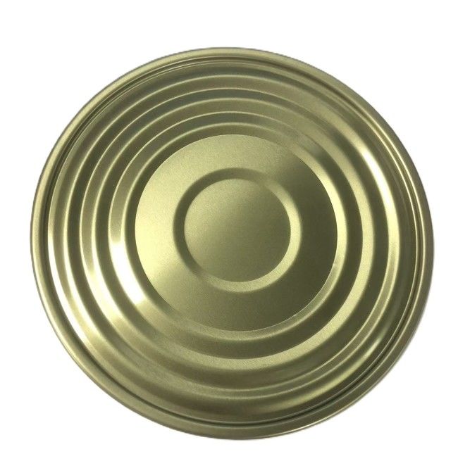 الطرف السفلي 603D 153mm غطاء من الصفيح الصفيح للعبوات الصفيحة الصف الغذائي للغذاء المسحوق