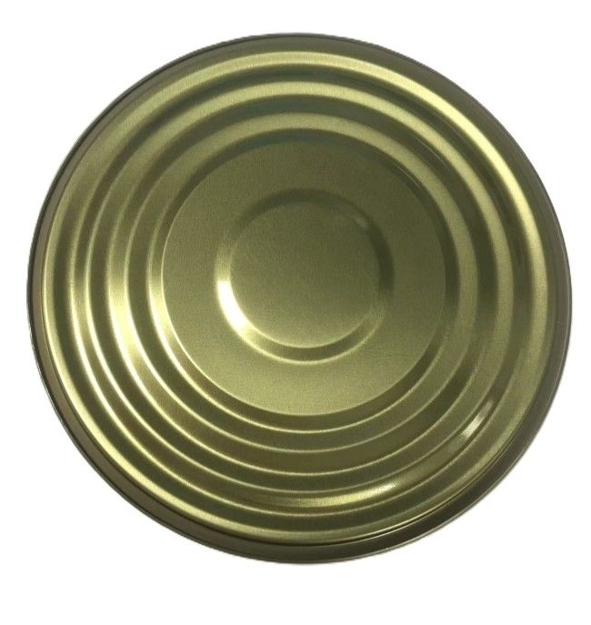 الطرف السفلي 603D 153mm غطاء من الصفيح الصفيح للعبوات الصفيحة الصف الغذائي للغذاء المسحوق