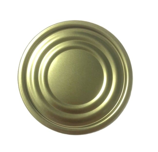 300D 73mm غطاء من الصفيحة للصحة الغذائية يمكن أن أسفل 0.18mm سمك TFS يمكن غطاء