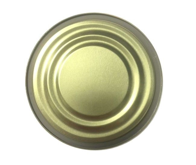 300D 73mm غطاء من الصفيحة للصحة الغذائية يمكن أن أسفل 0.18mm سمك TFS يمكن غطاء